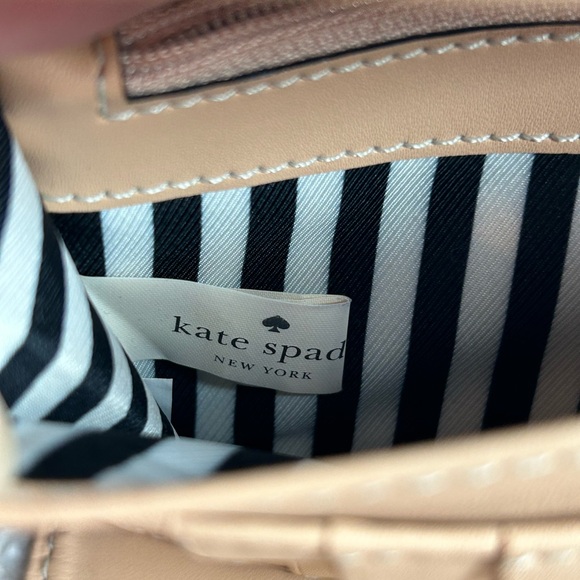 Kate Spade Sandra Southport Avenue Black White Trifold Wallet - Picture 6 of 15